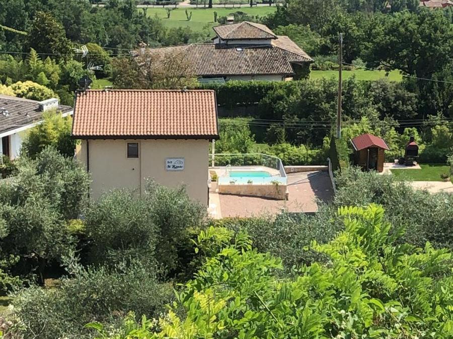 B&B Il Riccio Costermano Bagian luar foto